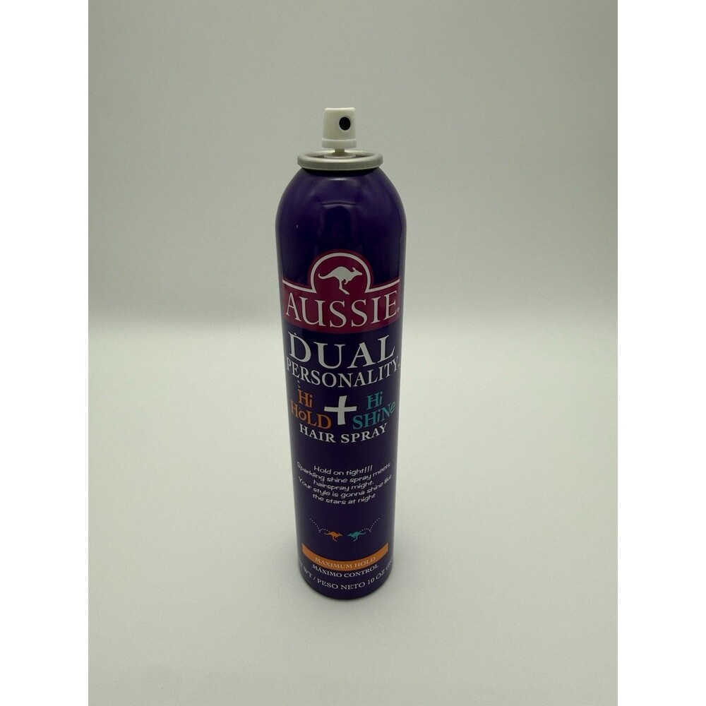 Aussie Sun Touched Shine Hair Spray Hi Hold Hi Shine Max Hold New Old stock 10oz
